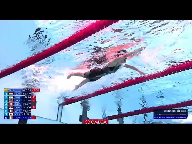 Women's 400m IM Final World Aquatics Championships Doha (QAT) 2 - 18 February 2024