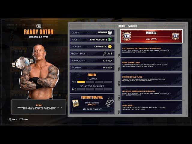 WWE 2K24 - Zero to Hero Trophy Guide