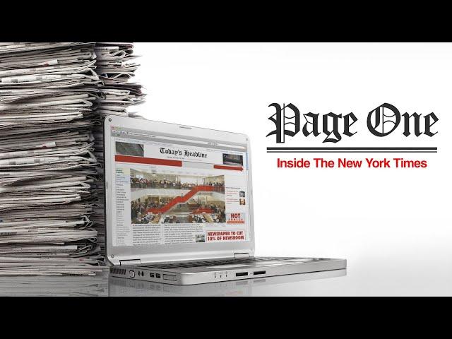Page One Inside The New York Times - Official Trailer
