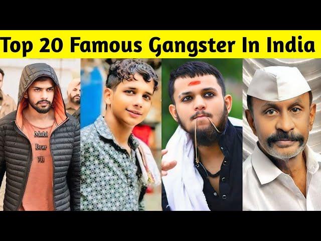 Top 20 Gangster in India 2025 | Lawrence Bishnoi, Durlabh Kashyap, Addu Defaulter, Dawood Ibrahim