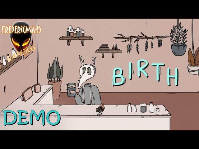 BIRTH Full DEMO Walkthrough (Adventure Puzzle Game)