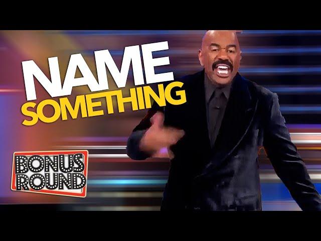 MOST VIEWED Name Something Questions On Family Feud With Steve Harvey