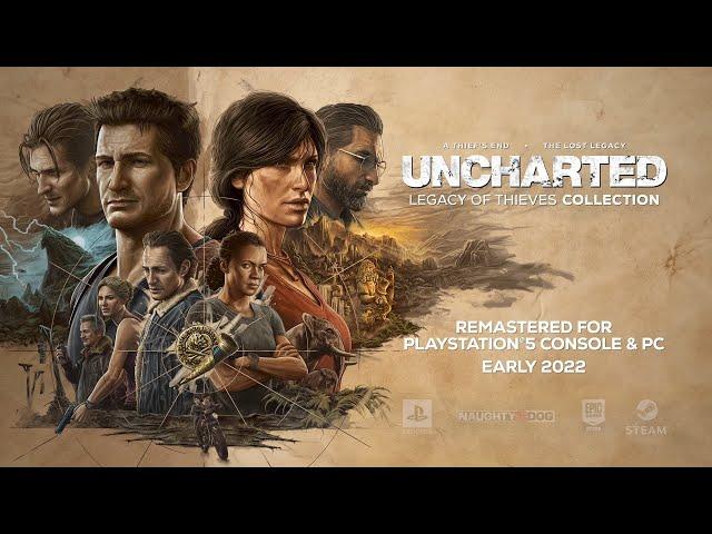 Uncharted Legacy of Thieves Collection - Trailer - PlayStation Showcase 2021