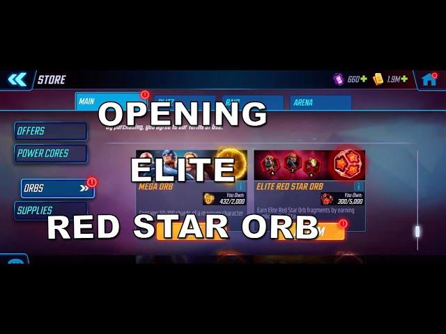 First ELITE Red Star ORB!!!