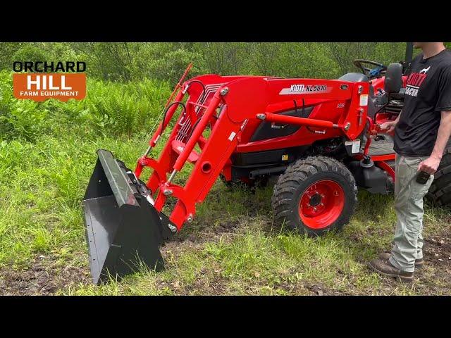 Kioti NS Series Tractor - NS4710, NS5310 & NS6010 Open Station HST Walkthru