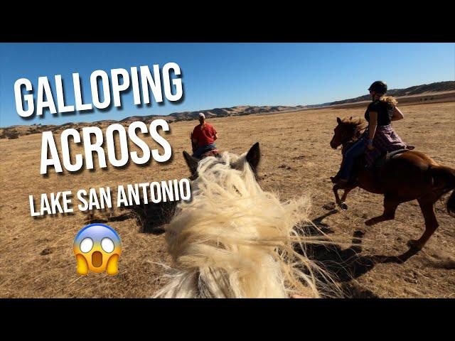 Horseback Trail Riding GoPro - Lake San Antonio Horse Camping Trip