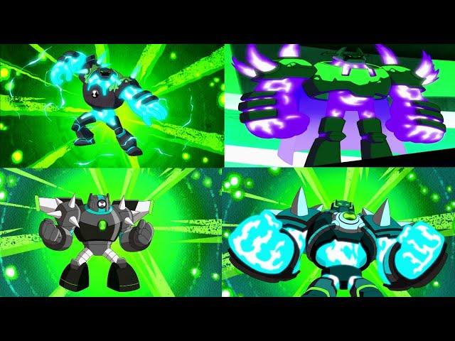 Ben 10: All Shock Rock Transformations