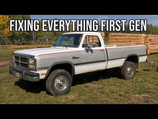 Fixing Everything on the First Gen on a Budget
