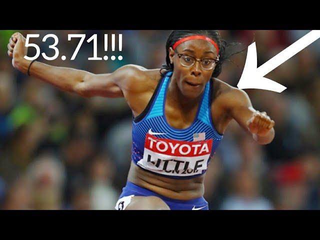 Shamier little 53.71 Dalilah Muhammad U.S Olympics women 400m