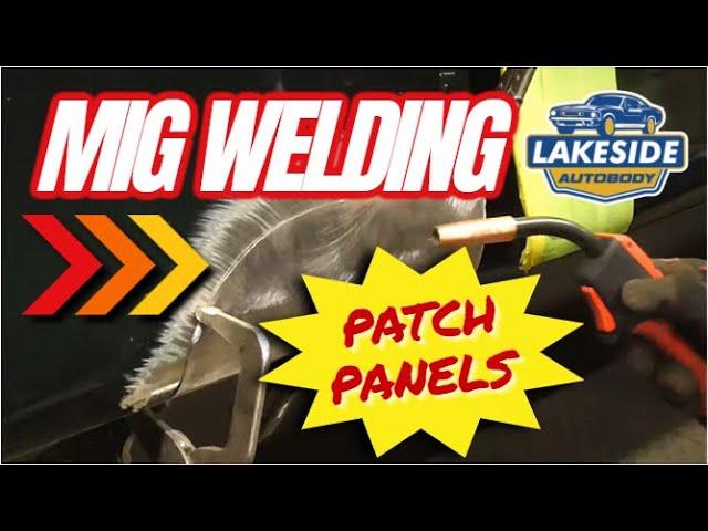 How to MIG Weld Rust Repair Patch Panels - Detailed & Up Close