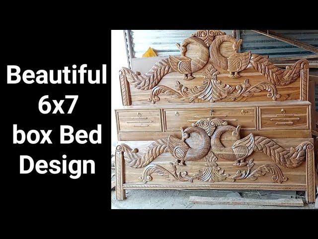 7'x6' डबल बेड डिजाइन by Interior Gyaan | Double box design with detail | double box bed making