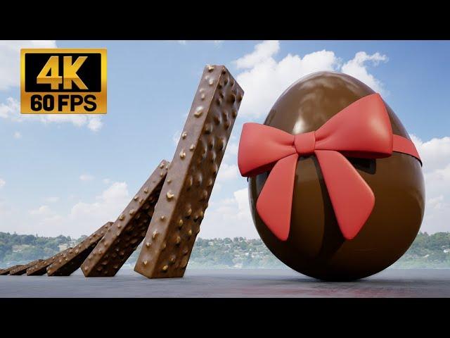 A Valentine's Day gift inside a giant chocolate egg?