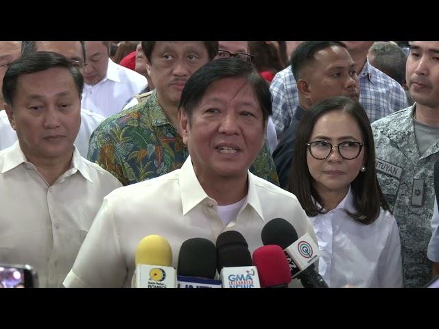 PBBM SA IMPEACHMENT NI VP SARA: 'THIS IS NOT IMPORTANT'