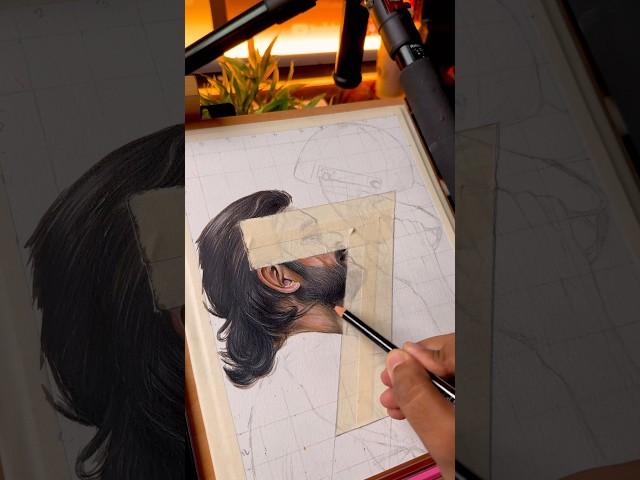 Ms Dhoni Drawing, IN PROGRESS #shorts #art #drawing #painting #msdhoni
