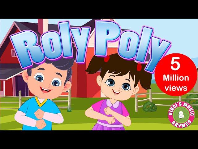 Roly Poly Action Song | Body Movement for Children | Bindi's Music & Rhymes