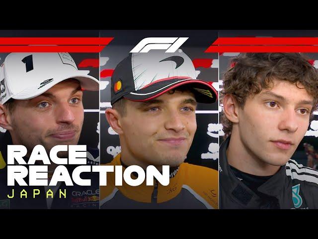 Driver React After The Race | 2025 Japanese Grand Prix