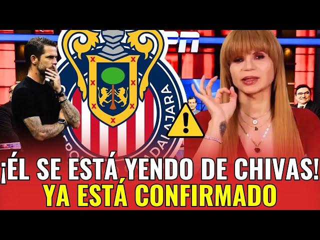 ¡ÚLTIMA HORA! ¡ÉL SORPRENDIÓ A TODOS! ¡SE ESTÁ YENDO! NOTICIAS CHIVAS DE HOY