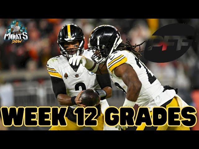 Arthur Moats Reacts To The Pittsburgh Steelers Pro Football Focus (PFF) Grades For Week 12