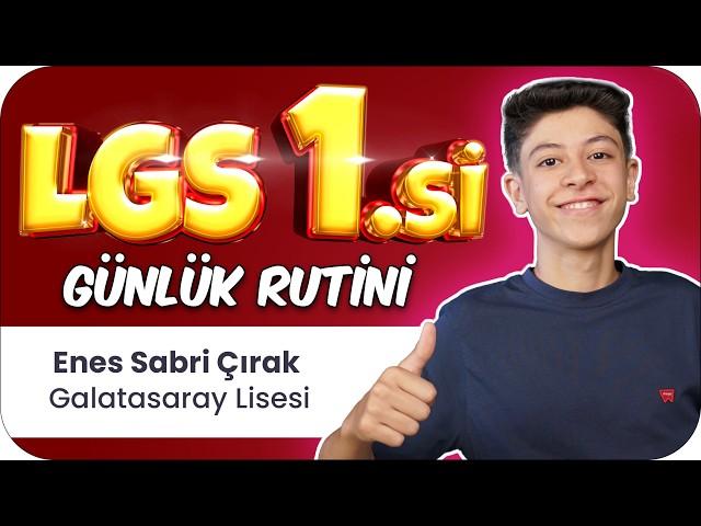 LGS 1.si Enes: “Okula 2 Vasıtayla Gidiyordum” | GS Lisesi Kazandıran Rutin 