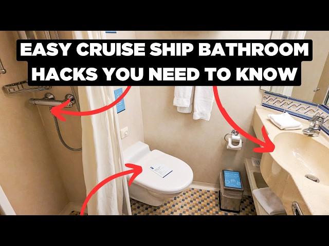 We Tested 7 Bathroom Hacks on a Cruise Ship and Here's What Worked