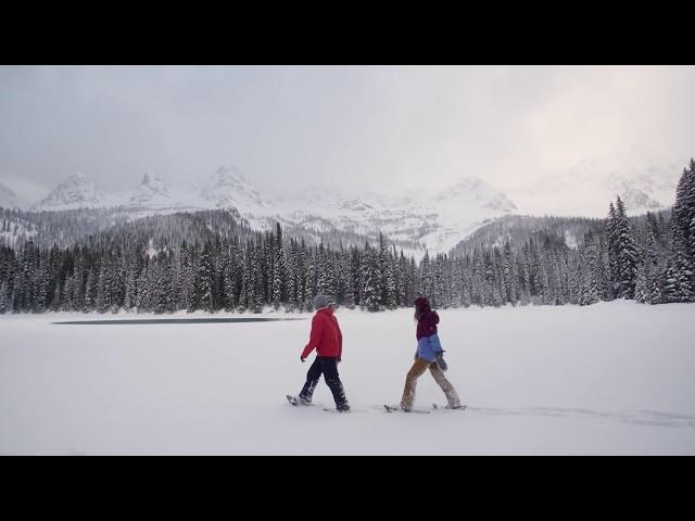 Island Lake Lunch and Snowshoe