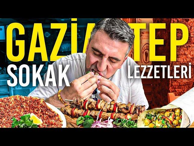 GAZİANTEP'İN EFSANE  DOYURUCU SOKAK LEZZETLERİNİ TATTIM ! Gaziantep Sokak Lezzetleri