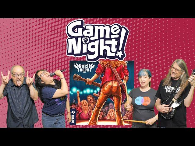 Rock Hard: 1977 - GameNight! Se12 Ep21 - How to Play and Playthrough