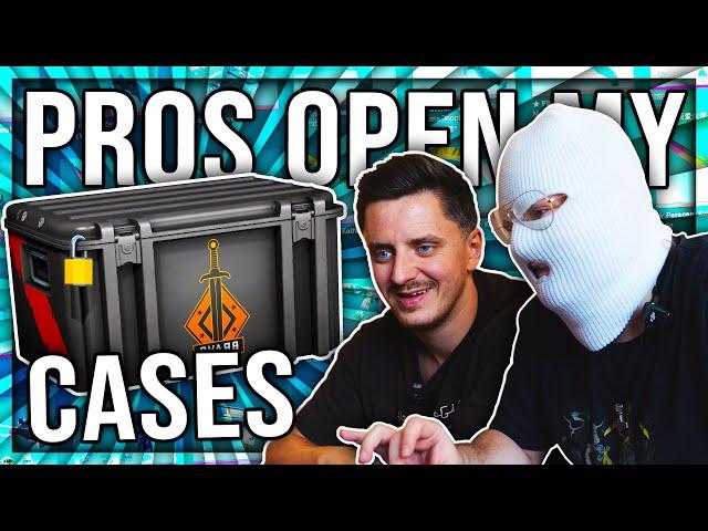 PROS OPEN MY CS2 CASES (IN REAL LIFE)