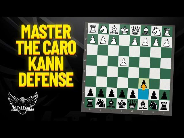 Caro Kann Defense Part 1: The Most Popular Lines