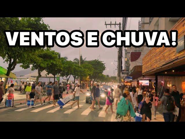 VENTO e CHUVA Balneário Camboriú Santa Catarina