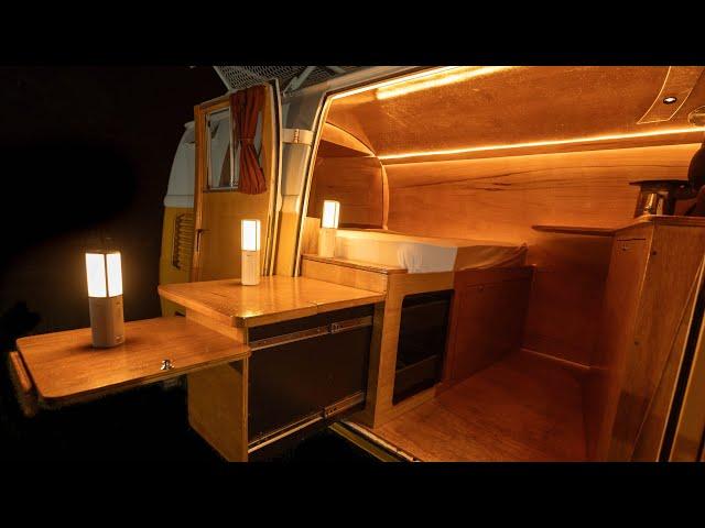 Man Spends 3 Years Building His Dream Campervan