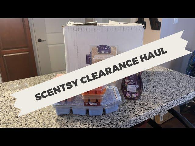 Scentsy Clearance Haul