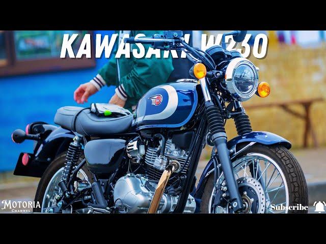 2025 Kawasaki W230 ABS: A Retro Sport Motorcycle with Modern Accessibility | The Original Icon