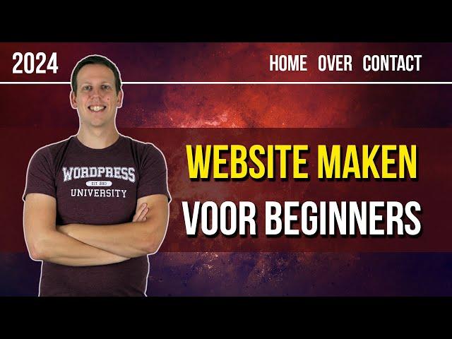 WORDPRESS WEBSITE MAKEN IN 2024 MET ELEMENTOR  | GRATIS WORDPRESS CURSUS