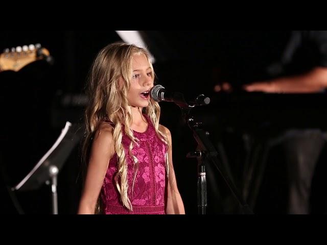 Abrielle Cummings "A Million Dreams" Adorable and So Cute 6 years old sings cover A Million Dreams