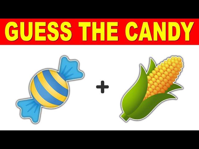 Guess The Candy by Emoji | Emoji Fun Guessing Game