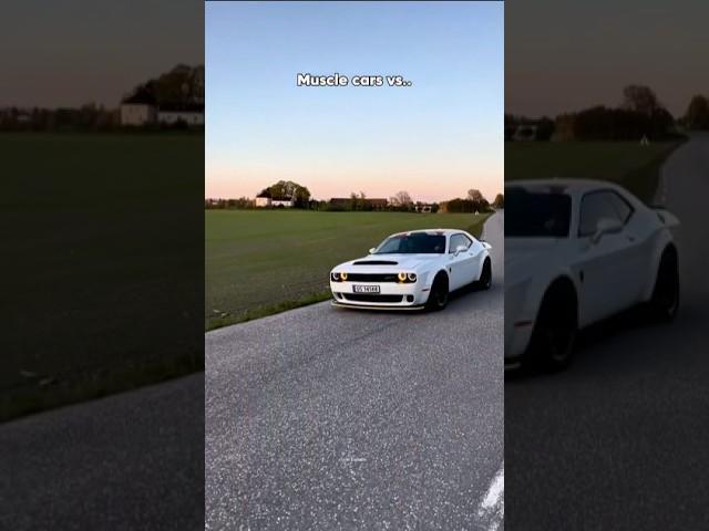 Muscle cars vs..