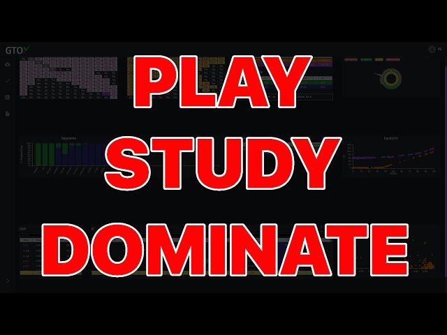 GTO at The Microstakes?!?!? | Play and Study Test Using HM3