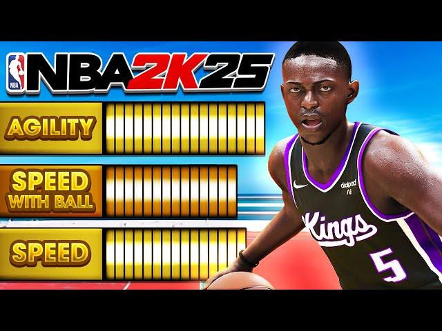 Best Build Attributes on NBA 2K25 Speed with Ball, Agility, & Speed