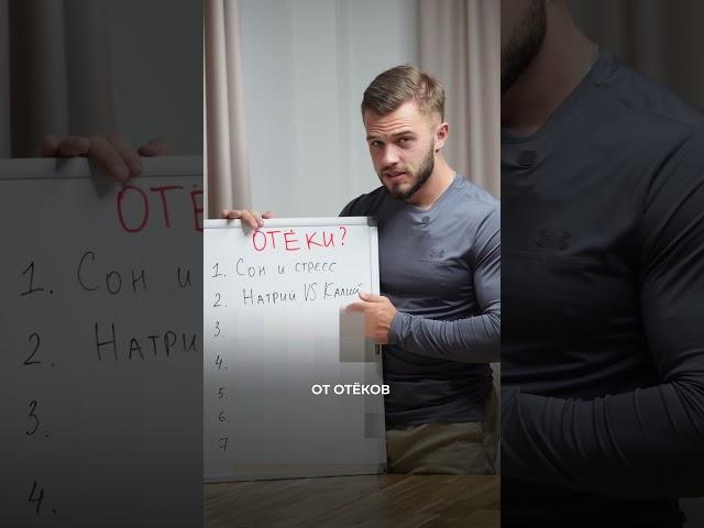 Как убрать отеки