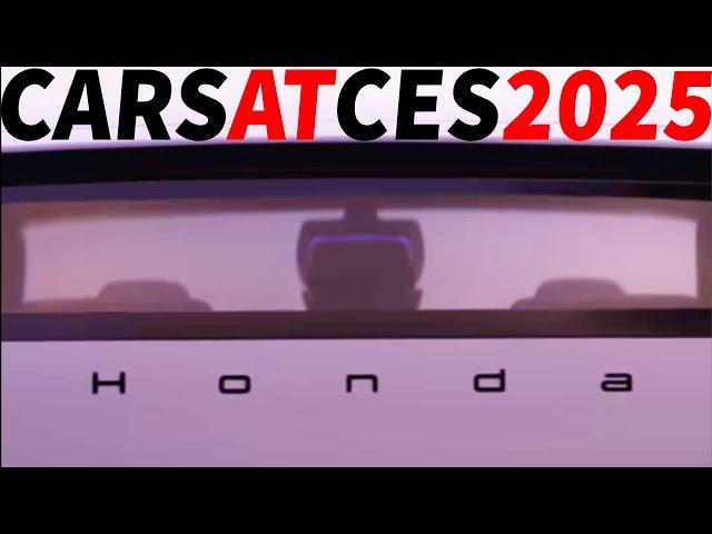 New cars at CES 2025 - Here's what to expect from Honda, Toyota, BMW, and MORE