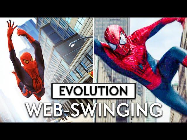 Evolution of WEB SWINGING in Spider-Man Games!