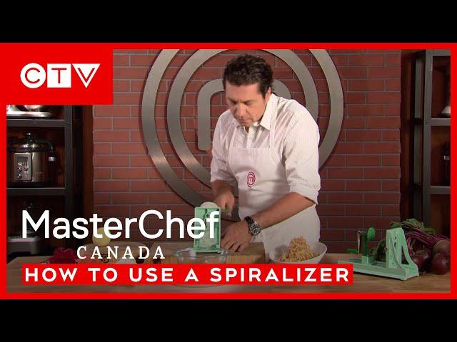 Spiralize Your Sides With Chef Claudio Aprile | MasterChef Canada S7E6