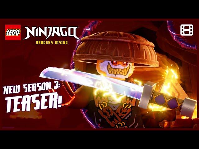 NEW Season 3 Teaser Alert!  | CHAOS is on the Rise!  | LEGO Ninjago®: Dragons Rising