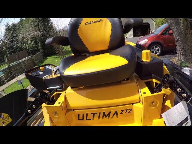 Cub Cadet Ultima ZT2 60" pick up and assembly