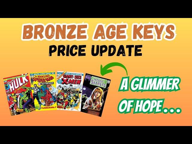 Bronze Age Comics Price Update - IS THERE ANY HOPE???