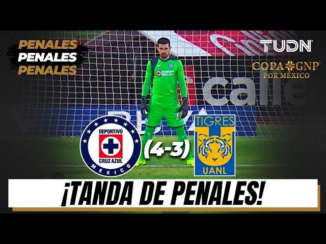 Tanda de Penales | Cruz Azul (4)-(3) Tigres | Semifinal Copa GNP por México | TUDN