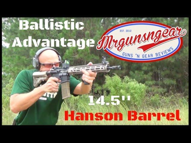 Ballistic Advantage 14.5'' Performance Series Hanson Barrel Accuracy Test & Review (HD)