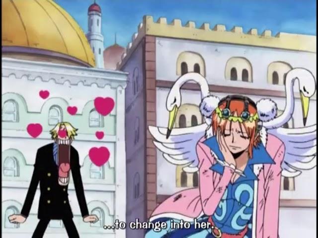 one piece - bon clay finds sanji’s weakness