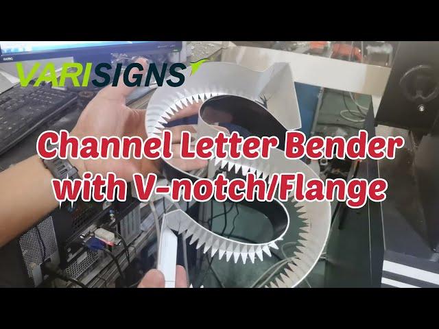 Best channel letter bender machine for trimcap and reverse channel letters will be shipped to TN USA